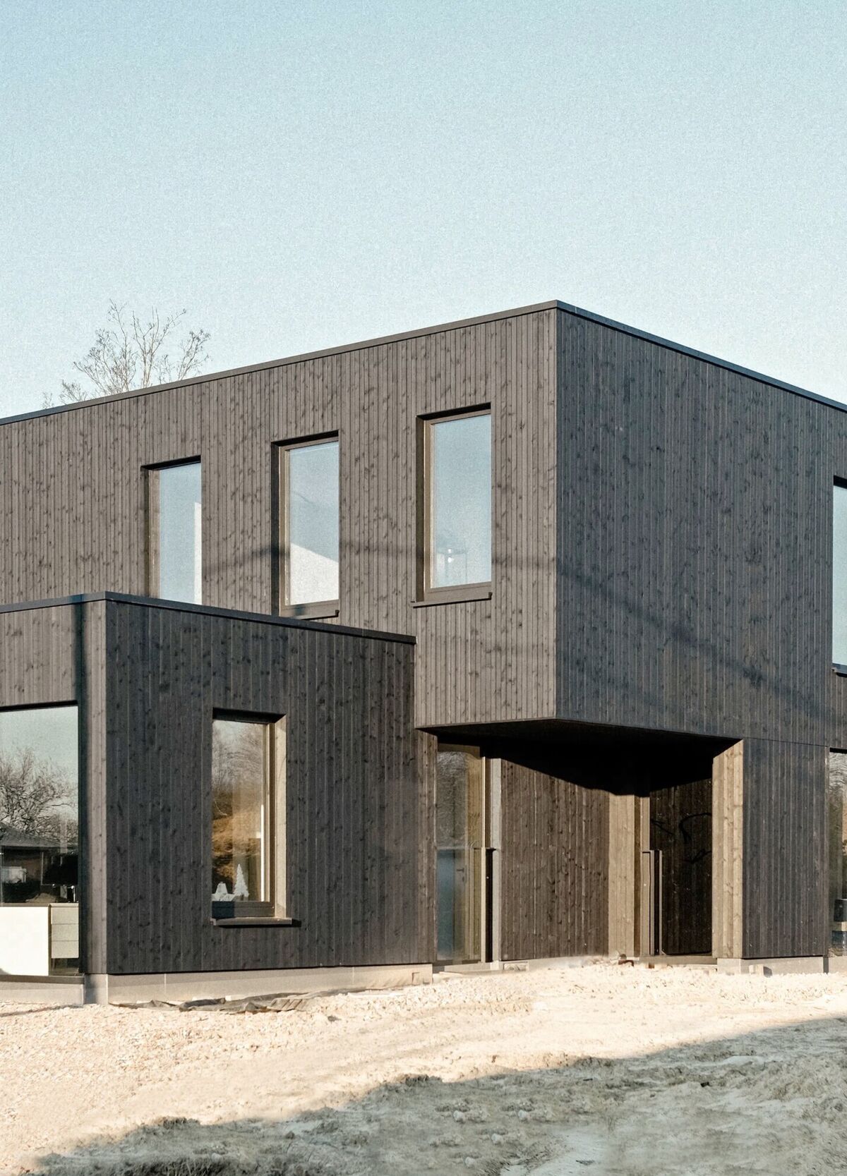 Adaptief Nieuwbouw Woning CLT Houten gevelbekleding Ecologisch Temse 5 2