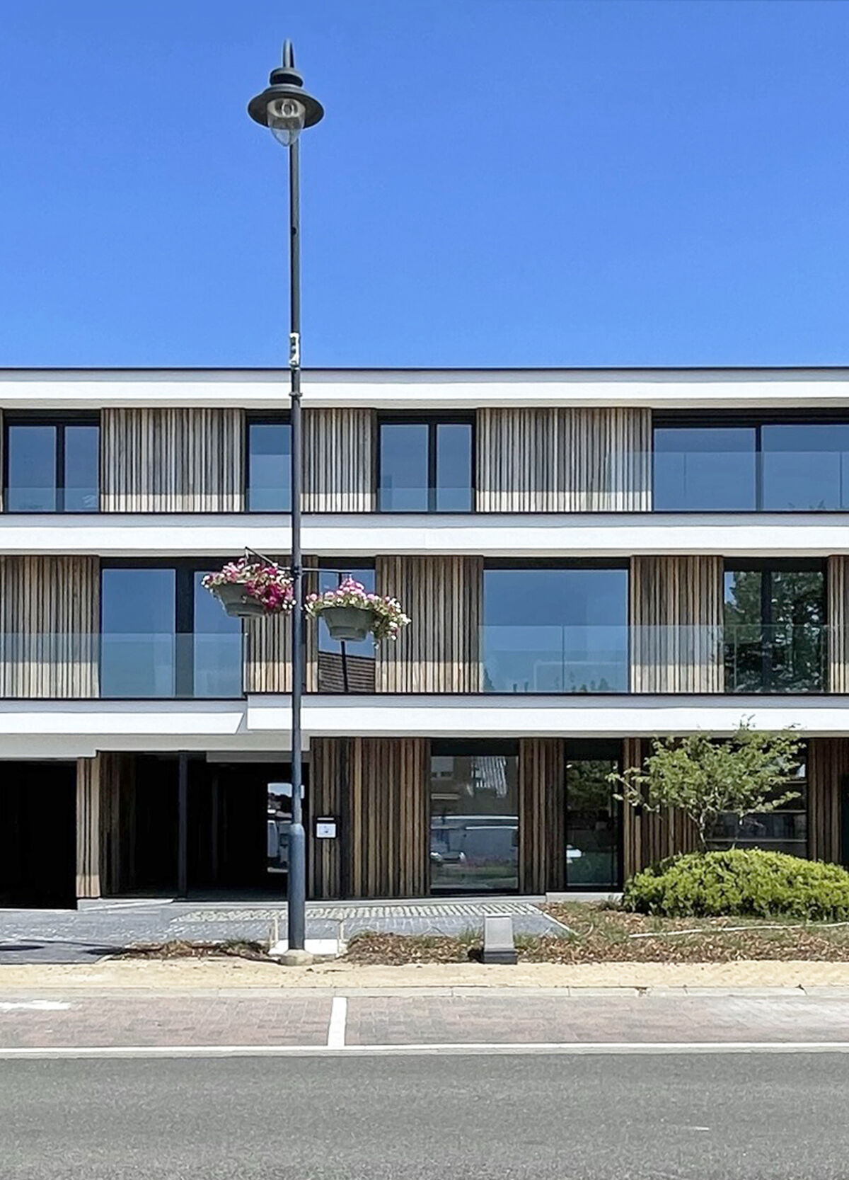 S3architecten urban villas in CLT Lebbeke 3