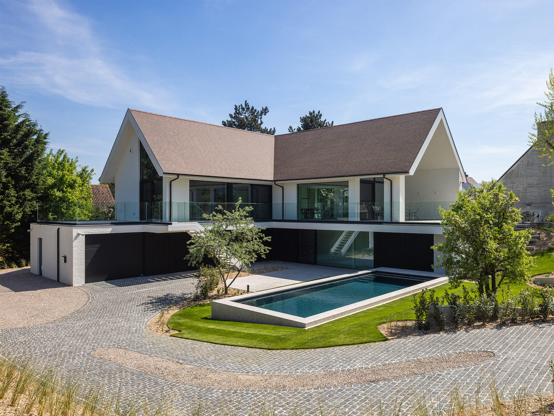 Studio dempsey interieurarchitect spoor 9 architectuur nieuwbouw woning nieuwpoort sober warm strakke architectuur 3