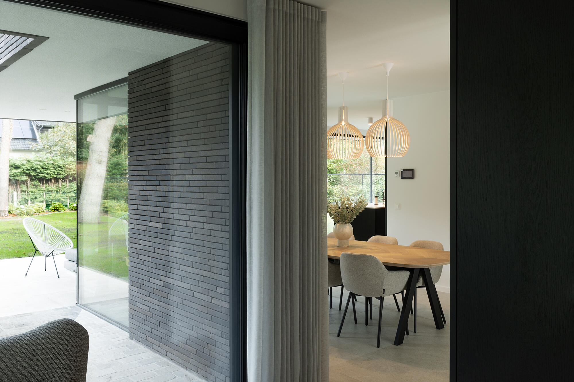S3architecten woning donkere gevelsteen Bonheiden 11