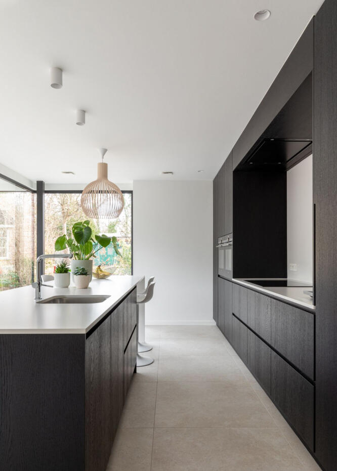 S3architecten woning donkere gevelsteen Bonheiden 2